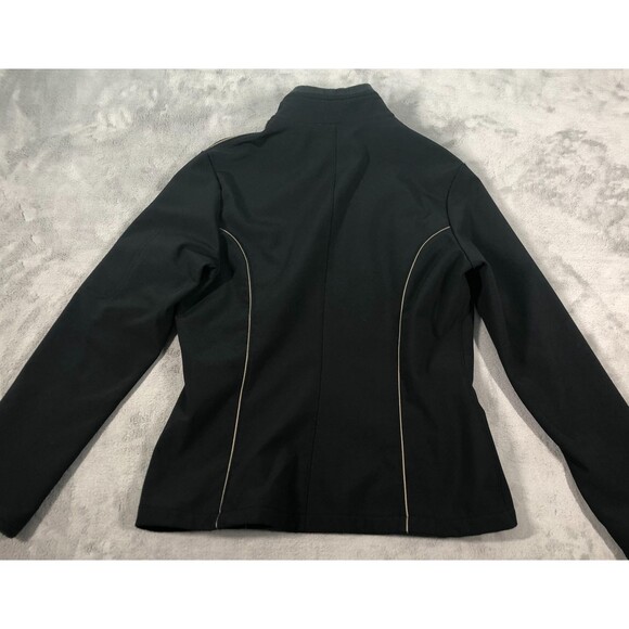 Arista Equestrian Softshell Jacket Size Medium Black Full Zip Horse Riding - Picture 5 of 7
